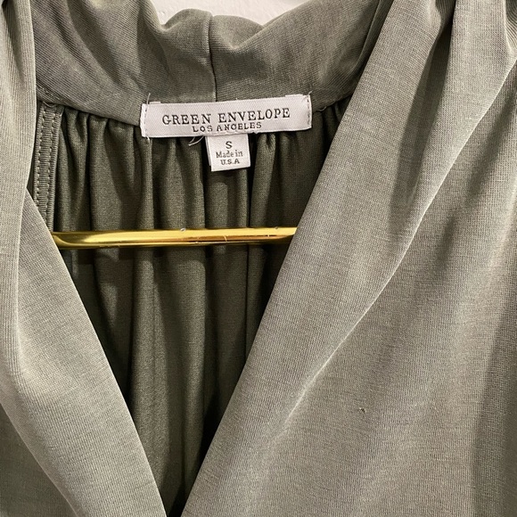 Anthro High Neck Razor Back Smooth Tunic - Picture 3 of 4